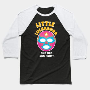 Little Luchadora Baseball T-Shirt